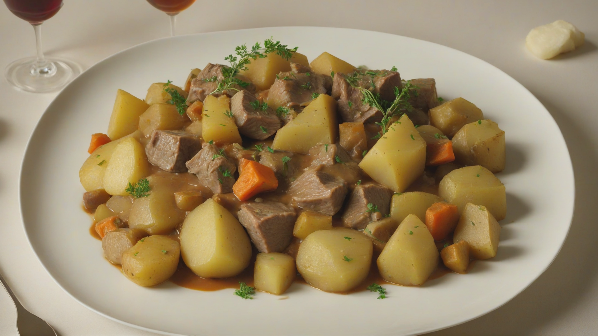 spezzatino di vitello con patate